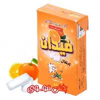 آدامس طبیعی سقز پرتقالی فیدان (باکس 15 تایی)