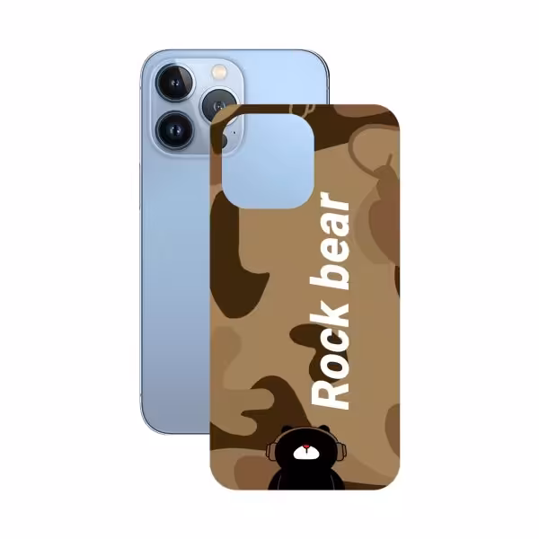 برچسب پوششی راک اسپیس طرح RB-011 مناسب برای گوشی موبایل آیفون مدل iPhone 13 Pro