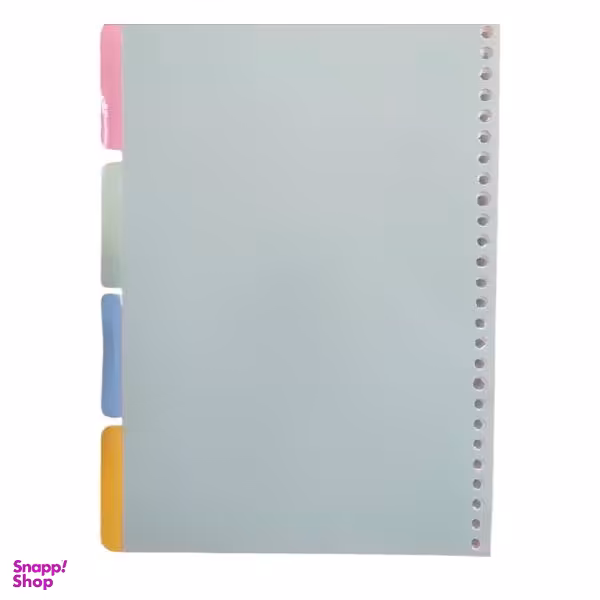 کاغذ کلاسوری مدل شقایق بسته 100 عددی