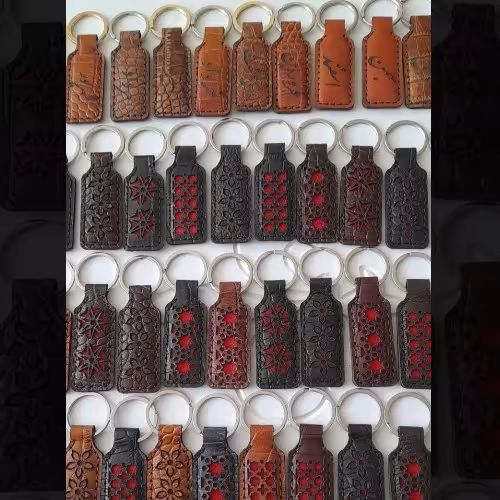 دسته کلید چرم دست دوز