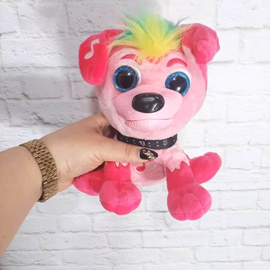 عروسک سگ موزیکال رباتیک با طراحی بسیار زیبا و جذاب و متفاوت 25 سانتی 