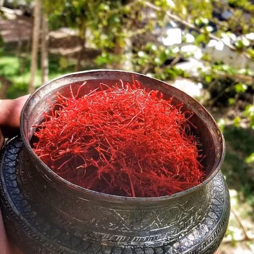 زعفران سرگل ممتاز  با عیار عالی4.6 گرم