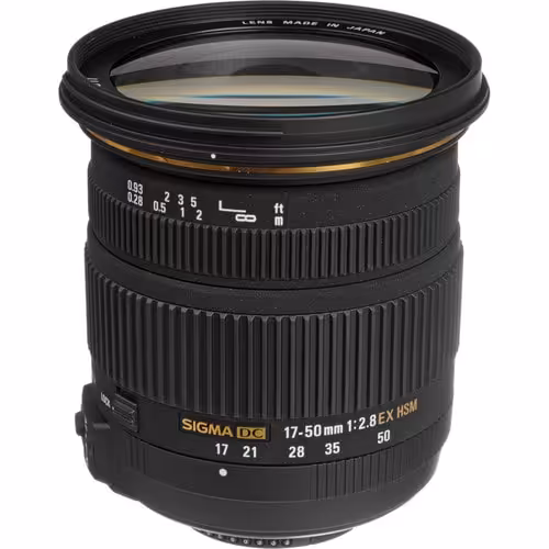 لنز سیگما Sigma 17-50mm f/2.8 EX DC OS HSM برای نیکون