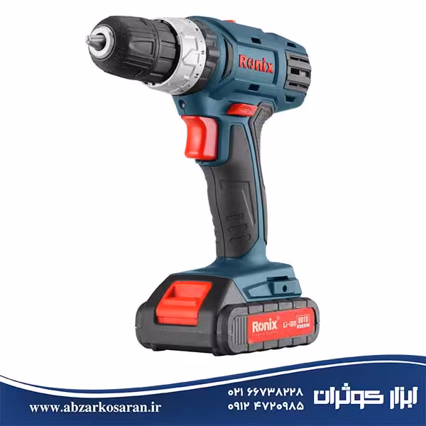 دریل شارژی Ronix مدل 8018