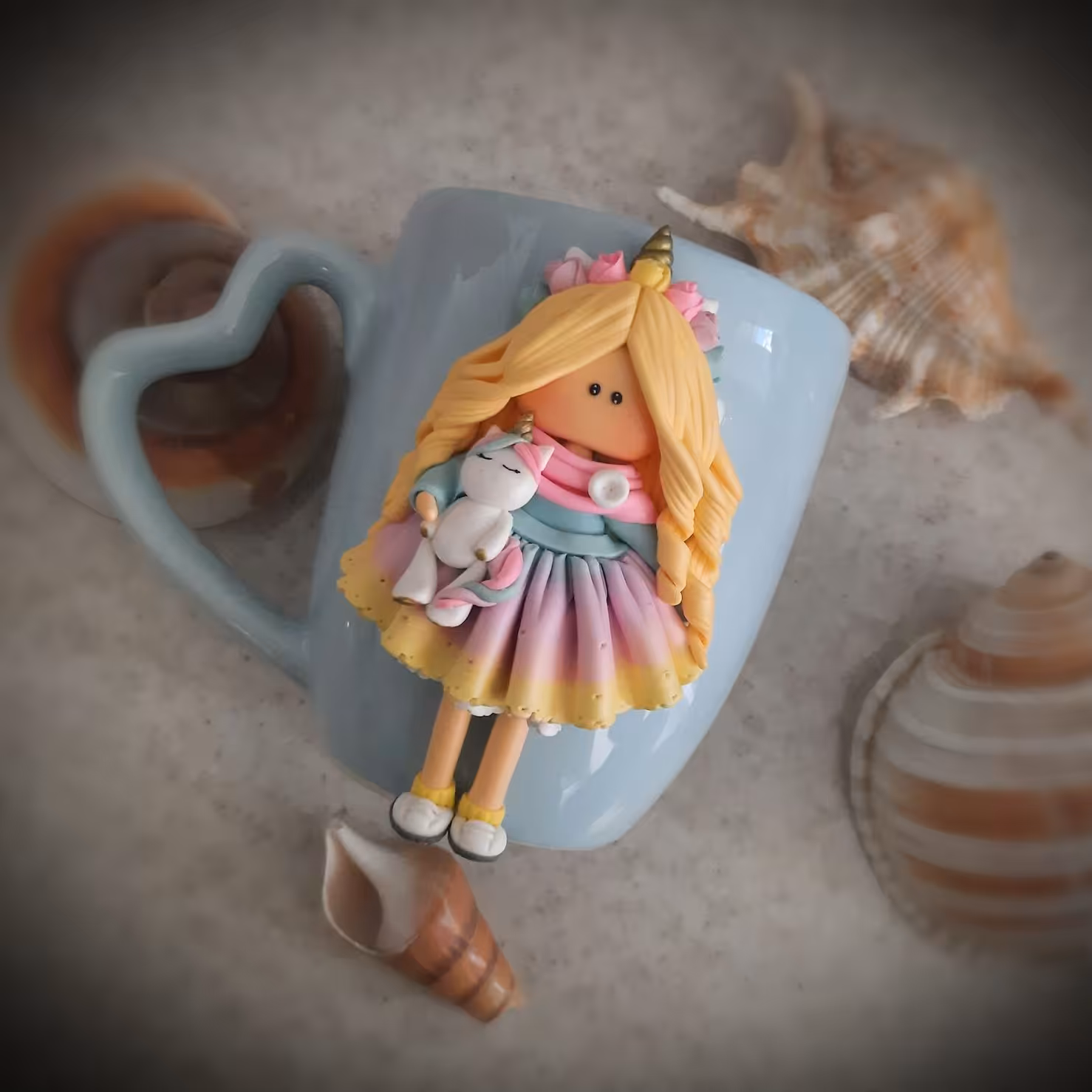 ماگ یونیکورن ..لیوان عروسکی