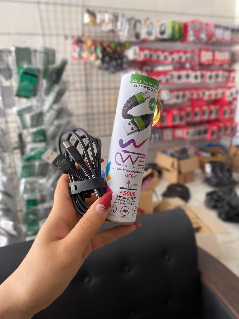 کابل فست شارژ اندروید مستر مدل UCC-2