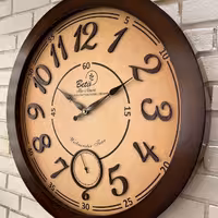 ساعت دیواری چوبی (سایز 67) (تمام چوب)