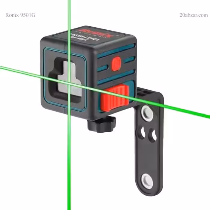 تراز لیزری دو خط نور سبز مکعبی رونیکس مدل RH-9501G