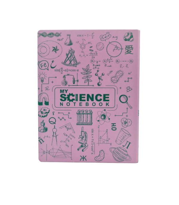دفتر کلاسور 26 حلقه My Science دات نوت- صورتی