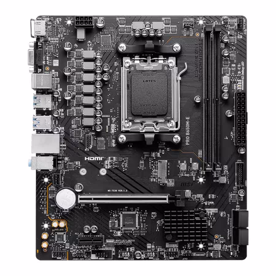 قیمت و خرید مادربرد ام اس آی مدل PRO B650M-E DDR5 | یاس ارتباط