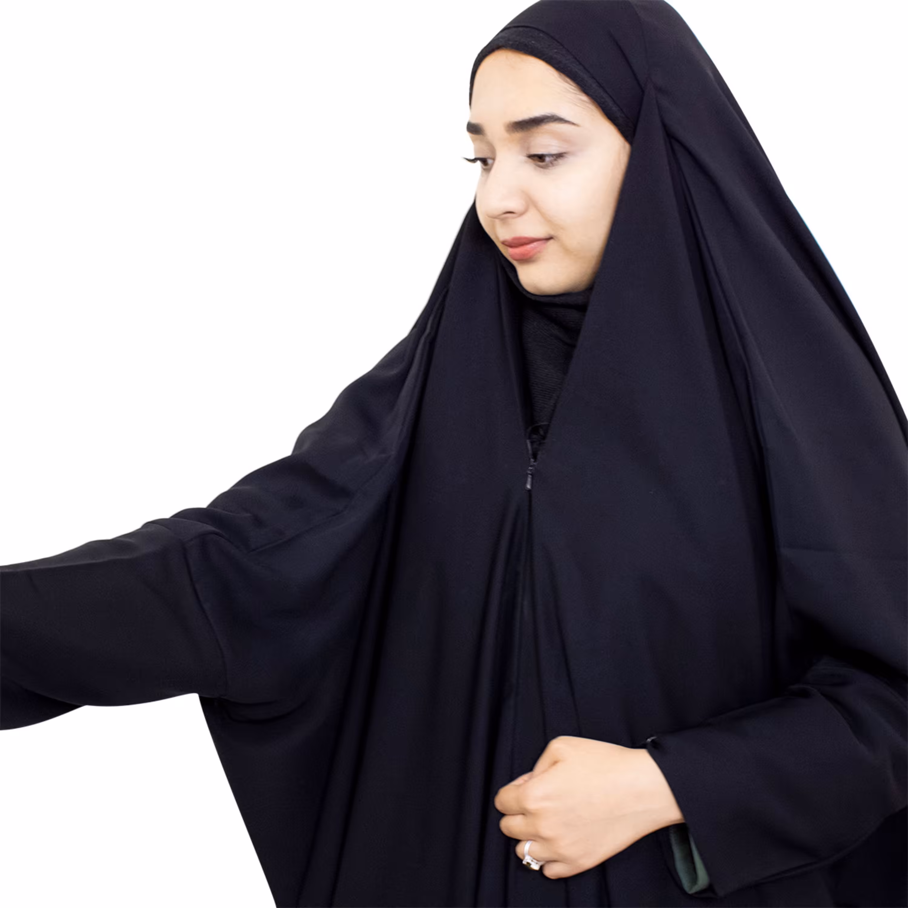 چادر لبنانی صدفی جنس کن کن ندا درجه یک در سایزبندی