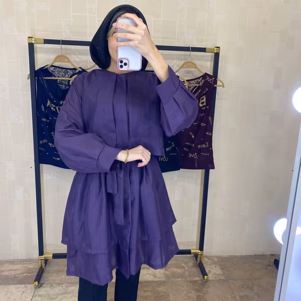 مانتو عروسکی جذاب با کیفیت فوق العاده