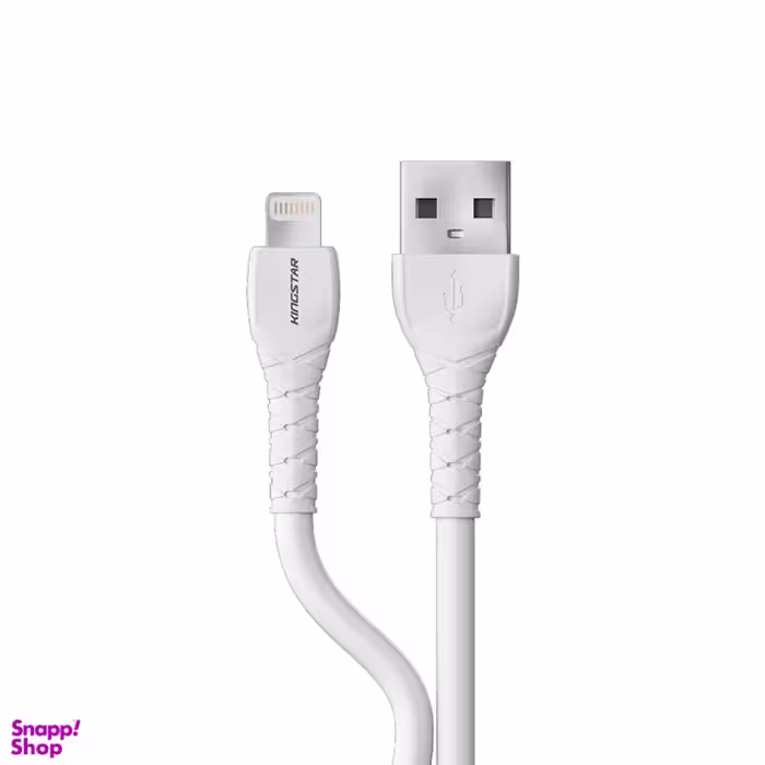 کابل تبدیل USB به لایتنینگ کینگ استار مدل K520i طول 25 سانتی متر