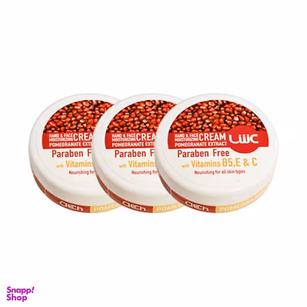 کرم مرطوب کننده عش مدل d34 حجم 100 میلی گرم مجموعه 3 عددی