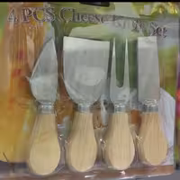 ابزار شیرینی و قنادی و صبحانه بامبو ست 4 تیکه