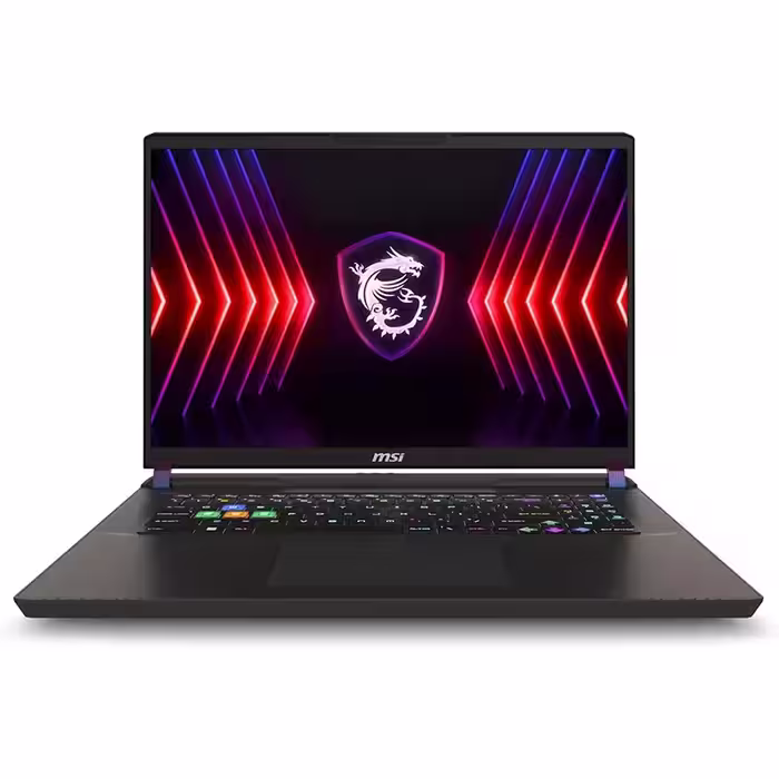 لپ تاپ 17 اینچی گیمینگ ام اس آی مدل MSI Vector 17 HX A14VHG پردازنده i9-14900HX رم 32GB حافظه 1TB SSD گرافیک 12GB RTX4080 WQXGA 240Hz RGB