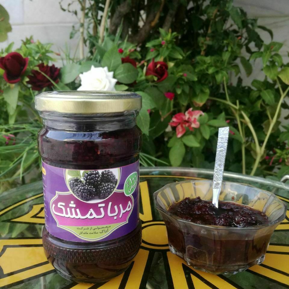 مربا تمشک (شکر سرخی)