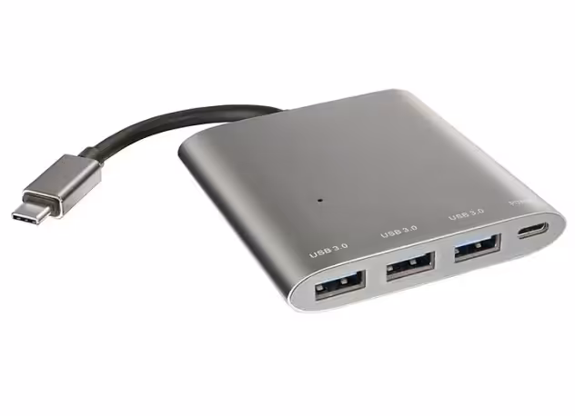 هاب 3 پورت Type C به USB 3.0 فرانت مدل FN-UCH310 با قابلیت PD 2.0