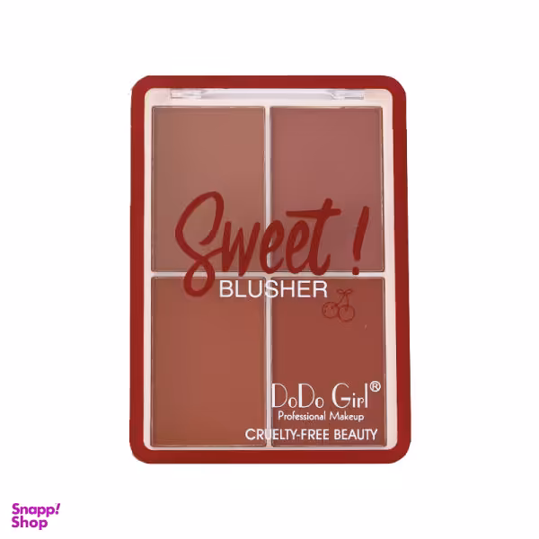 پالت رژگونه دودو گرل (Dodo Girl) مدل Sweet شماره 3