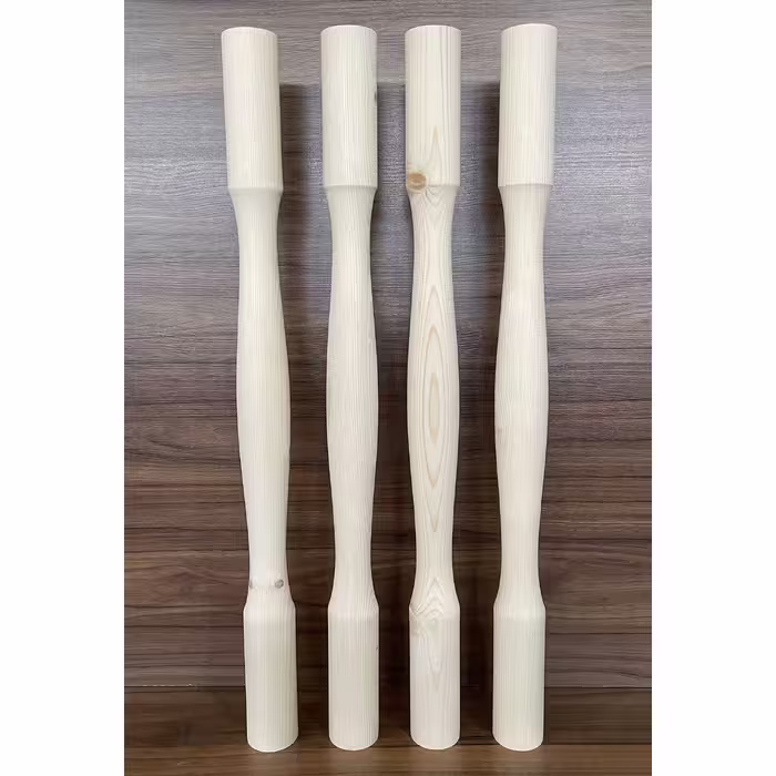 نرده چوبی خراطی مدل A11