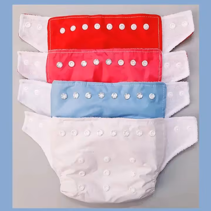 پک 4عددپوشک دائمی 2عددبزرگ 2عددمتوسط 