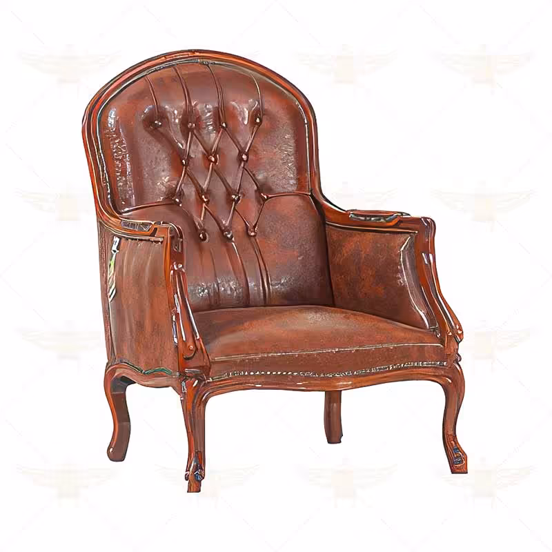 مبل اداری تک نفره چستر فرانسوی