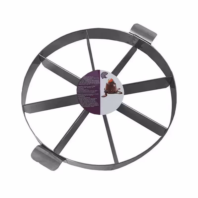 ابزار تزیین کیک به گز مدل مقسم کیک طرح 8 تکه