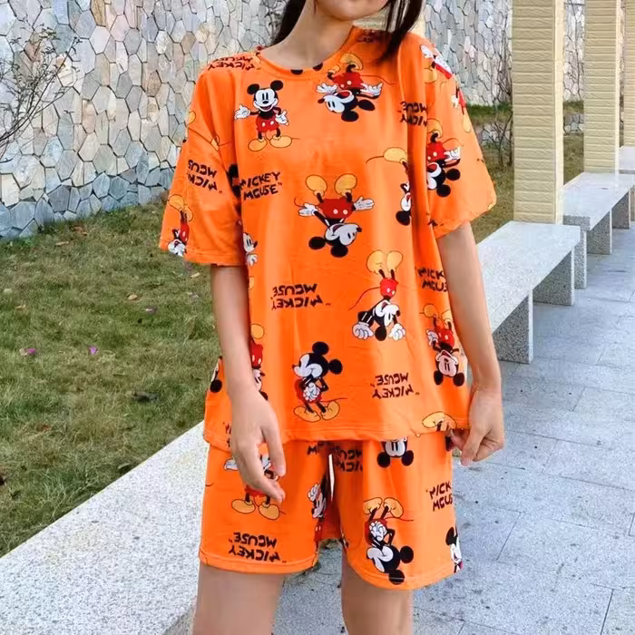 ست تیشرت شورتک وارداتی