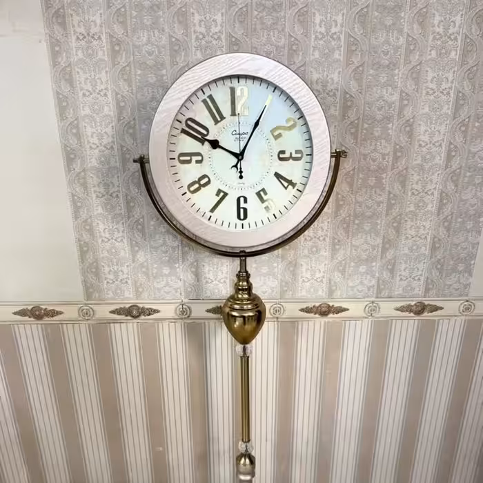 ساعت ایستاده کنار سالنی  تک پایه مدل  آیتین