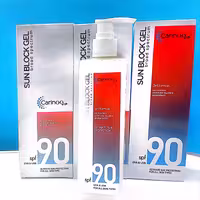 ضدآفتاب بیرنگ 250 گرمی کارینو اماراتی  spf 90 پس کرایه