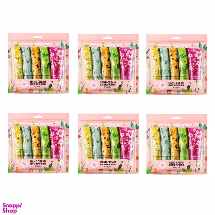 کرم مرطوب کننده ایمجز (Images) مدل Im01 حجم 150 میلی‌لیتر مجموعه 6 عددی