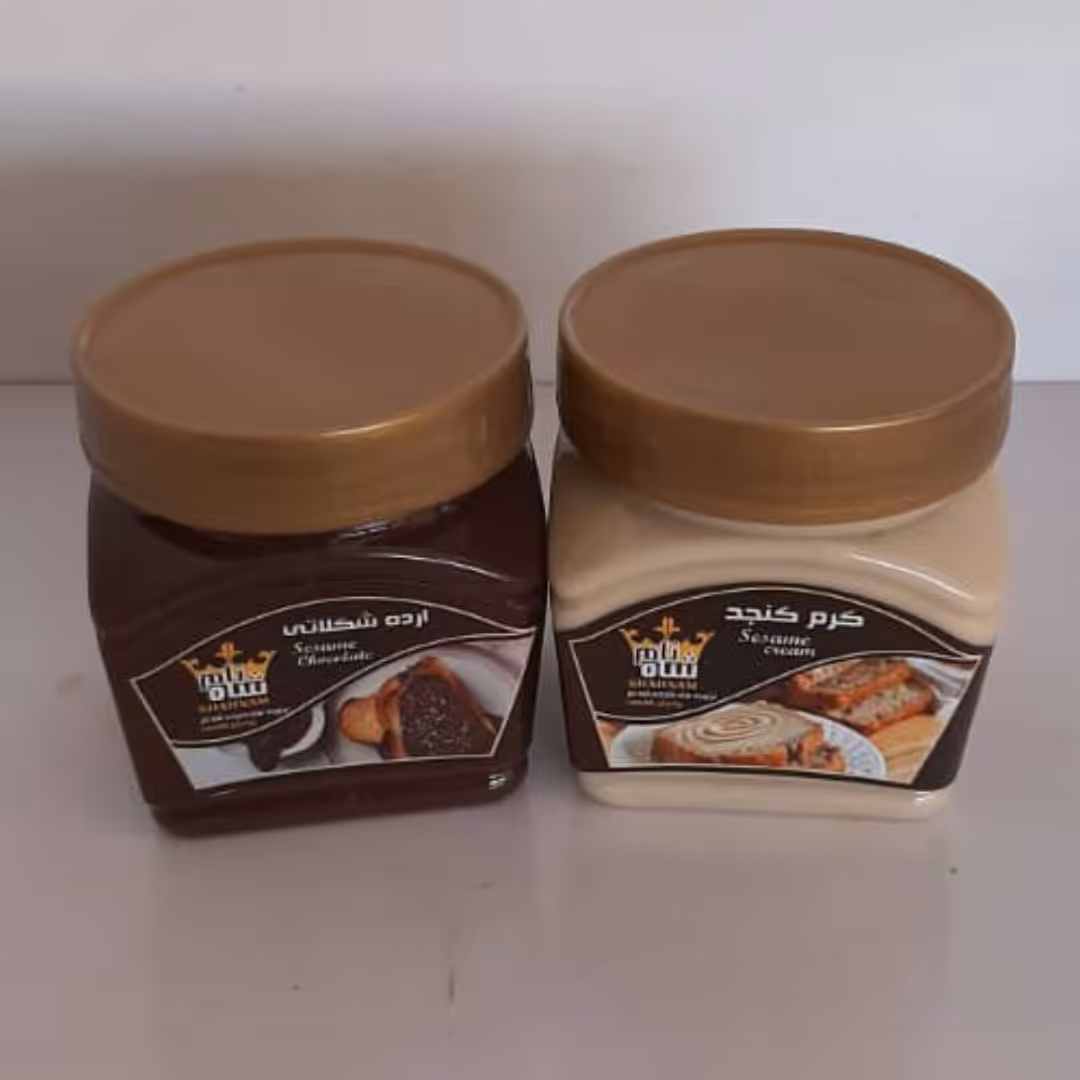 ارده شکلاتی و کرم کنجد 300گرمی