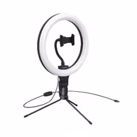رینگ لایت 10 اینچی باسئوس Baseus CRZB10-A01 Live Stream Holder Table Stand