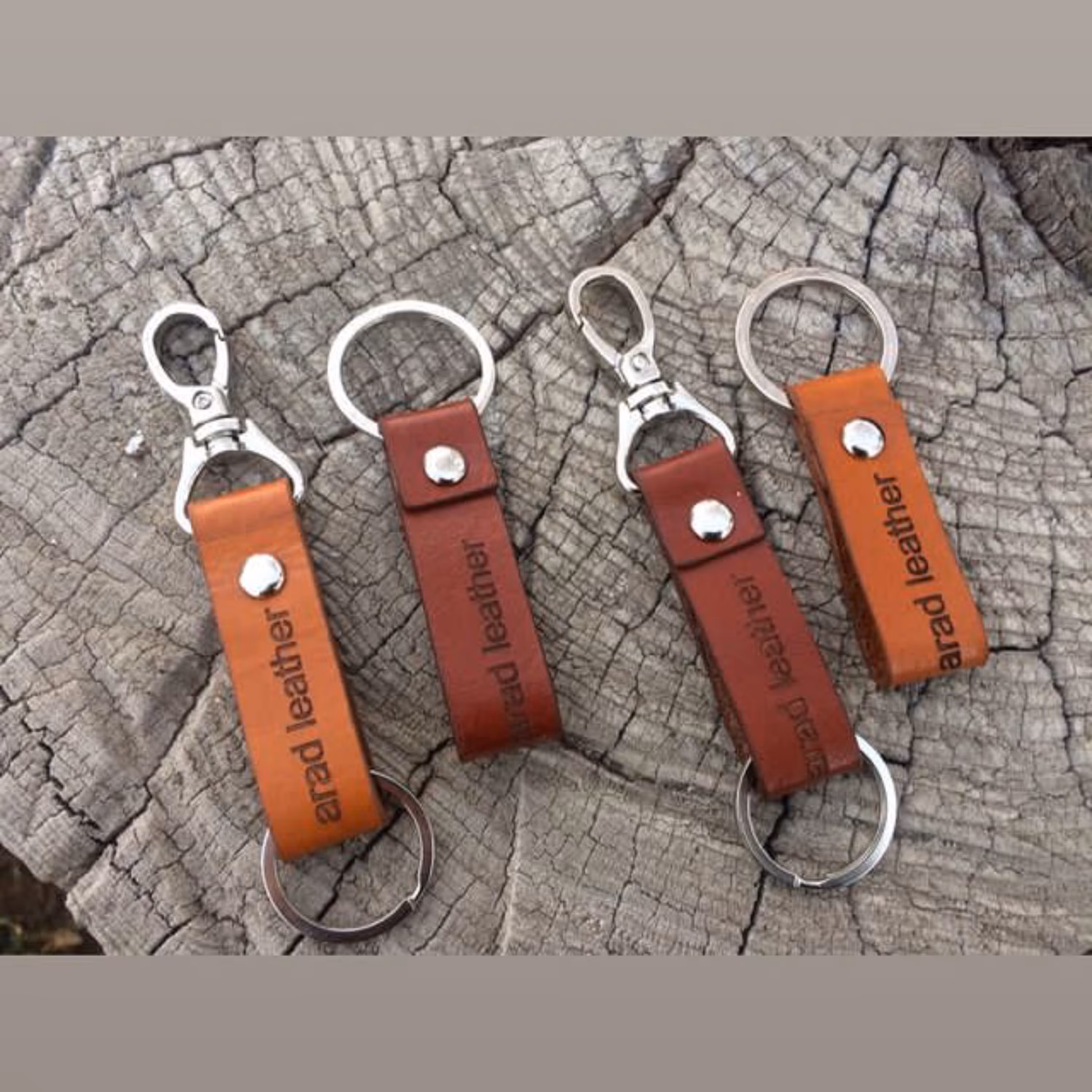 جاکلیدی چرم طبیعی جاکلیدی تبلیغاتی 