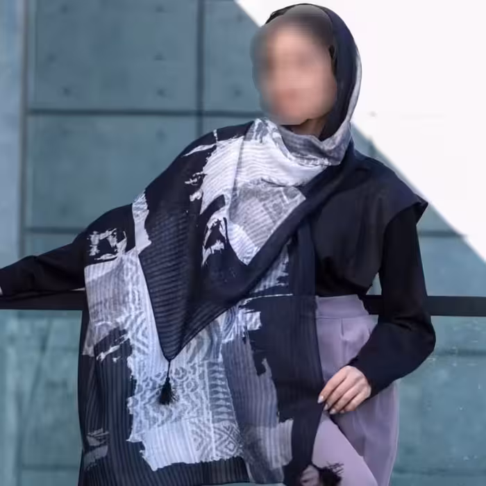 شال نخی منگوله دار چهار رنگ زیبا ارسال رایگان 