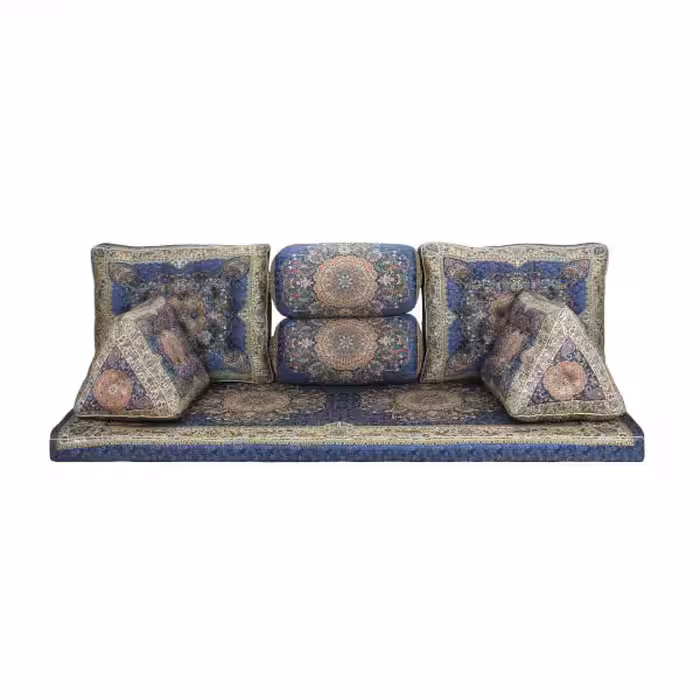 سرویس 7 تکه پشتی سنتی شاه نشین مدل افشار کد Afr-crb