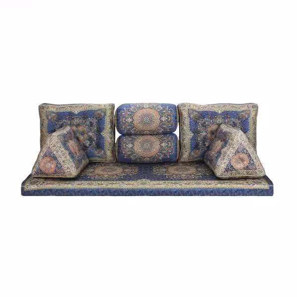 سرویس 7 تکه پشتی سنتی شاه نشین مدل افشار کد Afr-crb