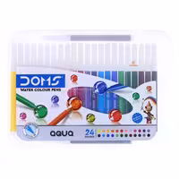 ماژیک 24 رنگ جعبه طلقی دامس 7420 DOMS