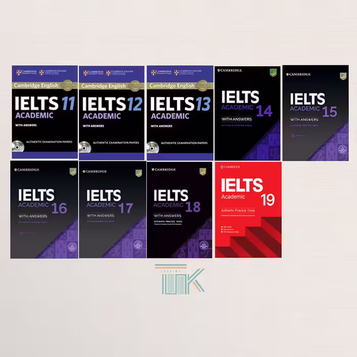 مجموعه کتاب های کمبریج آیلتس آکادمیک 11-19 | Cambridge English IELTS 11 - 19 Academic Pack | خرید کتاب زبان | خرید لوازم التحریر | چی کتاب | بالاترین تخفیف و ارسال رایگان