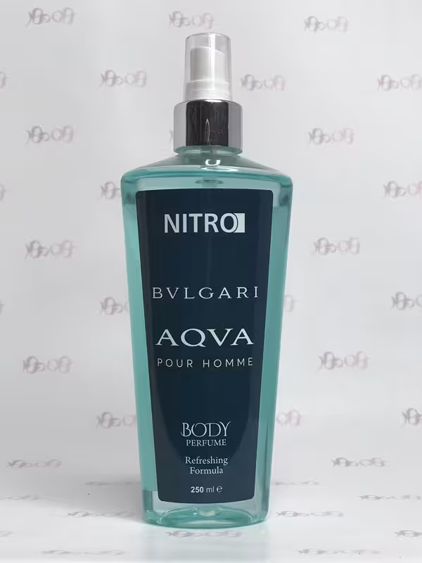 بادی اسپلش نیترو مدل آکوا بولگاری حجم 250 میل - NITRO