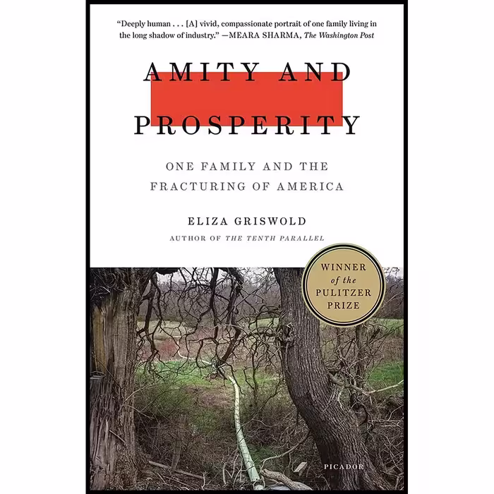 کتاب زبان اصلی Amity and Prosperity اثر Eliza Griswold انتشارات Turtleback