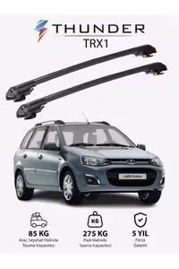 نوار محافظ خودرو خاکستری LADA KALIN SW 2013 2018 TRX1 CARRIER قفل جستجو SEART SEAN CARRIT SUILING BAR GRAY Thunder