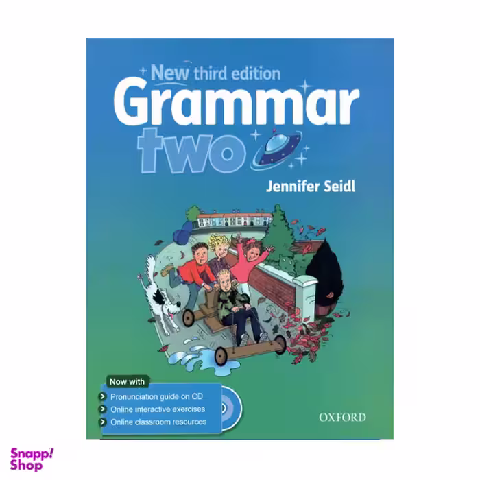 کتاب NEW GRAMMAR TWO + CD اثر Jennifer Seidl انتشارات آکسفورد