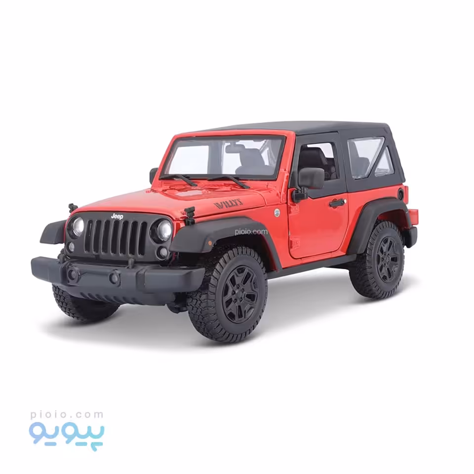 ماکت فلزی مدل Jeep Wrangler