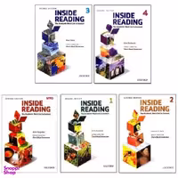 کتاب Inside Reading Second Edition اثر Arline Burgmeier انتشارات Oxford پنج جلدی