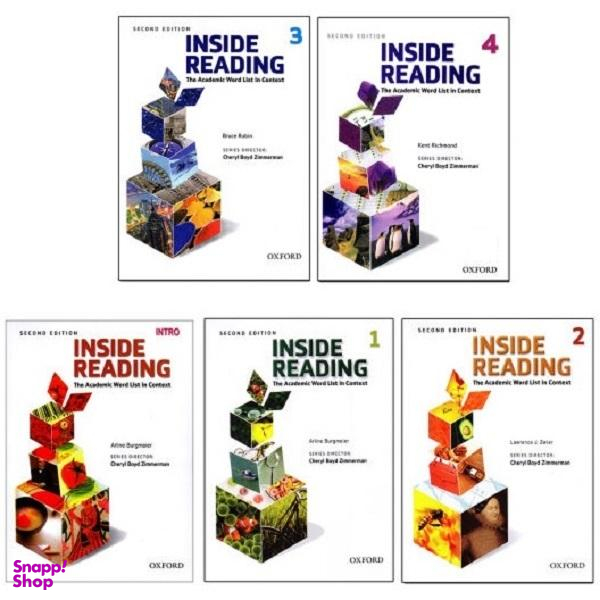 کتاب Inside Reading Second Edition اثر Arline Burgmeier انتشارات Oxford پنج جلدی
