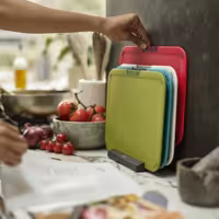 ست 5 پارچه تخته برش پایه دار جوزف جوزف Joseph Joseph Duo Chopping Boards with Stand, Set of 5