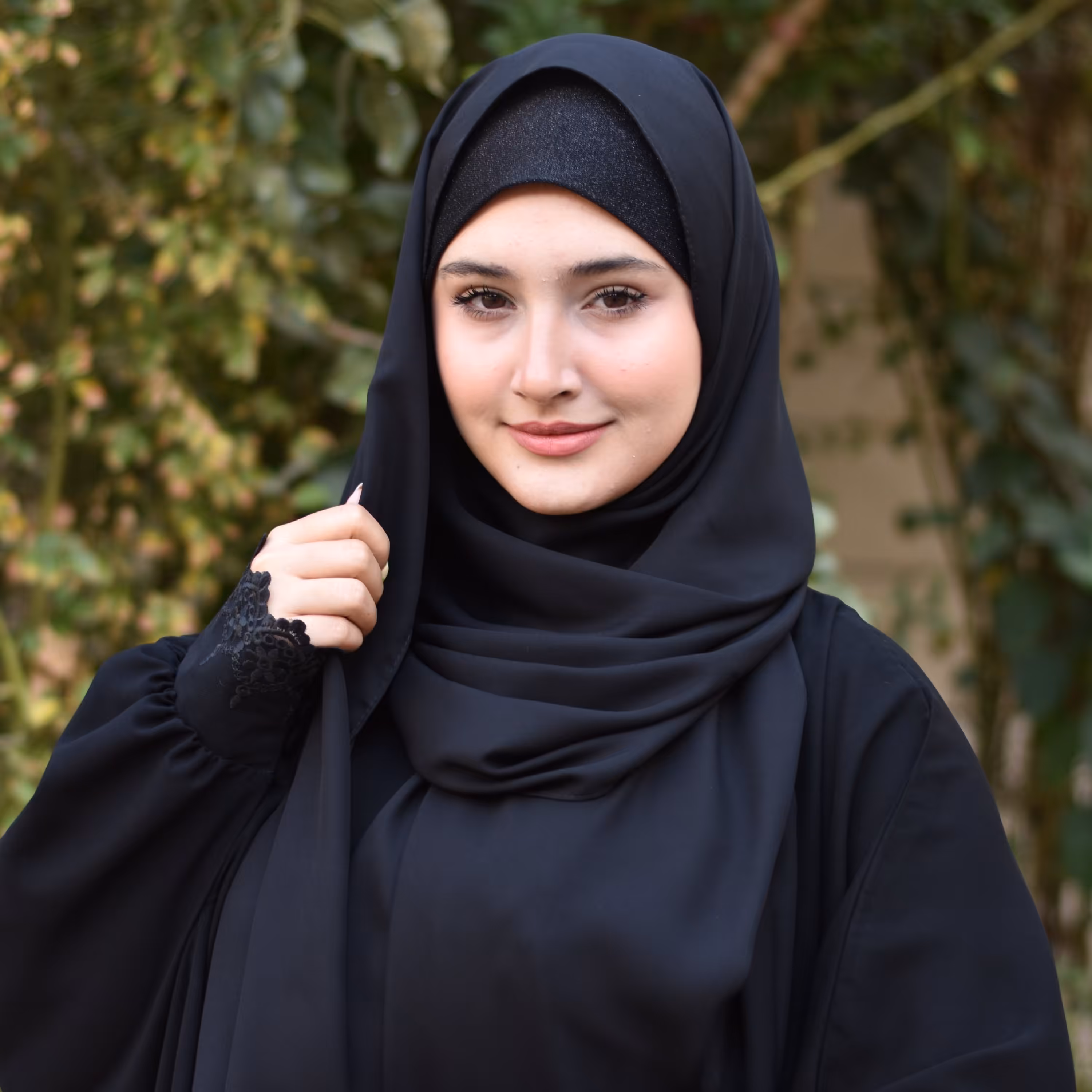 هدشال مشکی مجلسی هد لمه دار قواره 2متر در 75