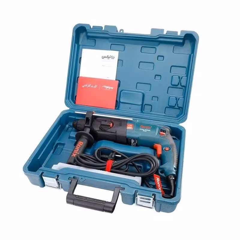  دریل بتن کن رونیکس مدل 2701 کیفیت عالی توان 800 وات 12 ماه گارانتی 