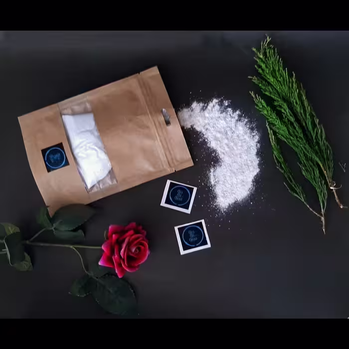 مام زنانه و مردانه ضدبوی عرق مام پودری طبیعی 20گرمی بوبی بو